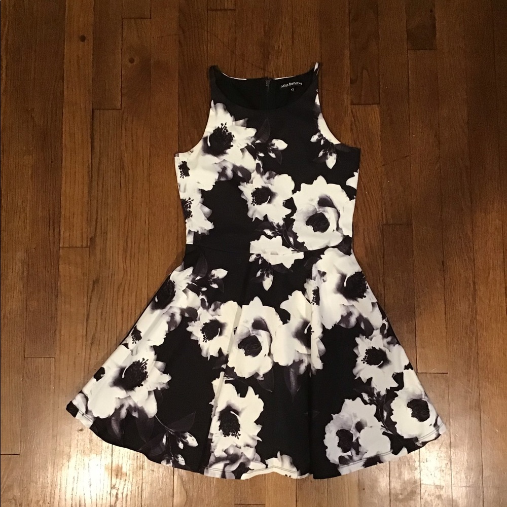 Miss Behave Bloomingdales Floral Ilene Dress